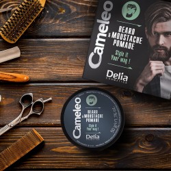 Delia Cameleo Men Beard and Moustache Pomade Κερί για γένια και μουστάκι 50gr
