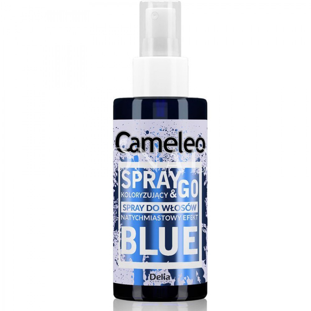 Delia Cameleo Spray & Go Blue Σπρέι Μαλλιών Με Χρώμα Μπλε 150ml