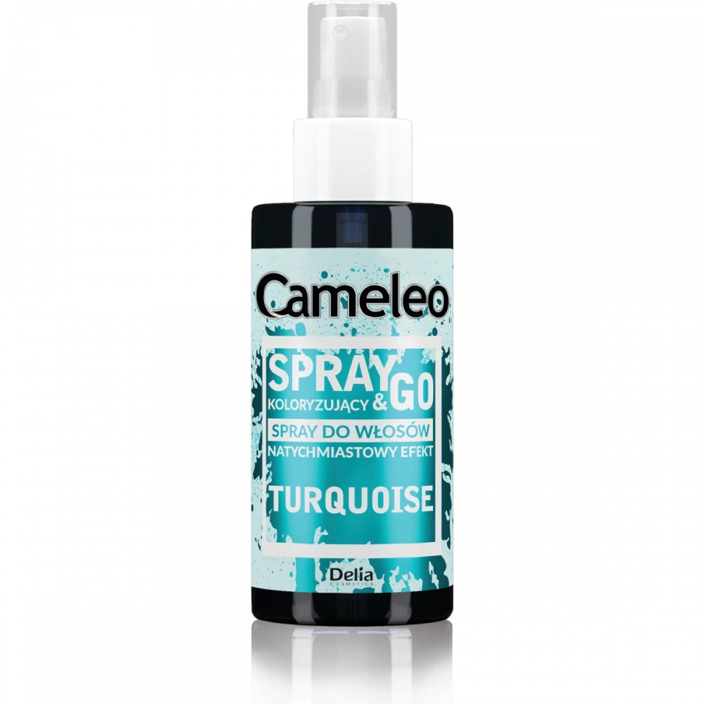 Delia Cameleo Spray & Go Turquoise Σπρέι Μαλλιών Με Χρώμα Τιρκουάζ 150ml