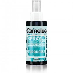 Delia Cameleo Spray & Go Turquoise Σπρέι Μαλλιών Με Χρώμα Τιρκουάζ 150ml