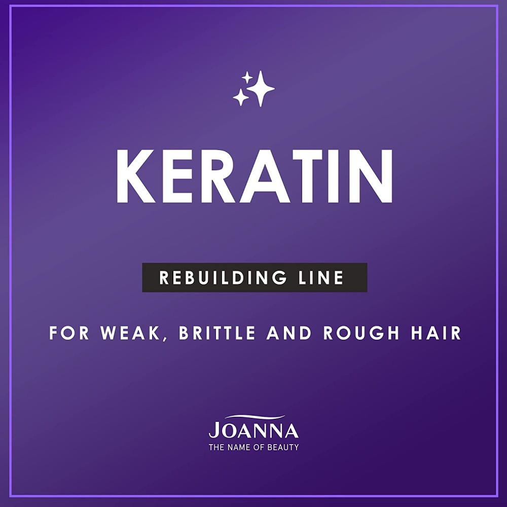 Joanna Professional Keratin conditioner Κοντίσιονερ Αναδόμησης Για Αδύναμα Και Εύθραυστα Μαλλιά 1000ml