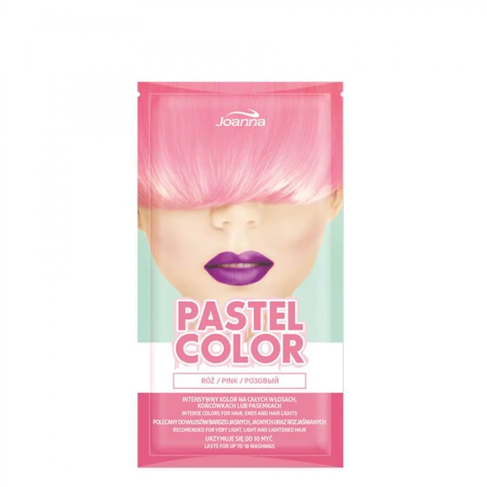Joanna Professional Pastel Color Βαφή Μαλλίων Ροζ 35gr