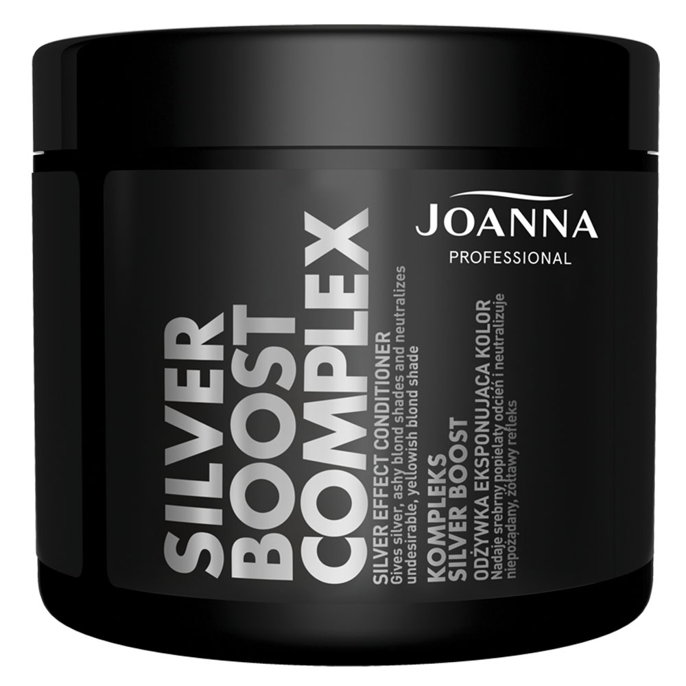 Joanna Professional Silver Boost Complex Hair conditioner Κοντίσιονερ Εξουδετέρωσης Κίτρινων Αποχρώσεων 500gr