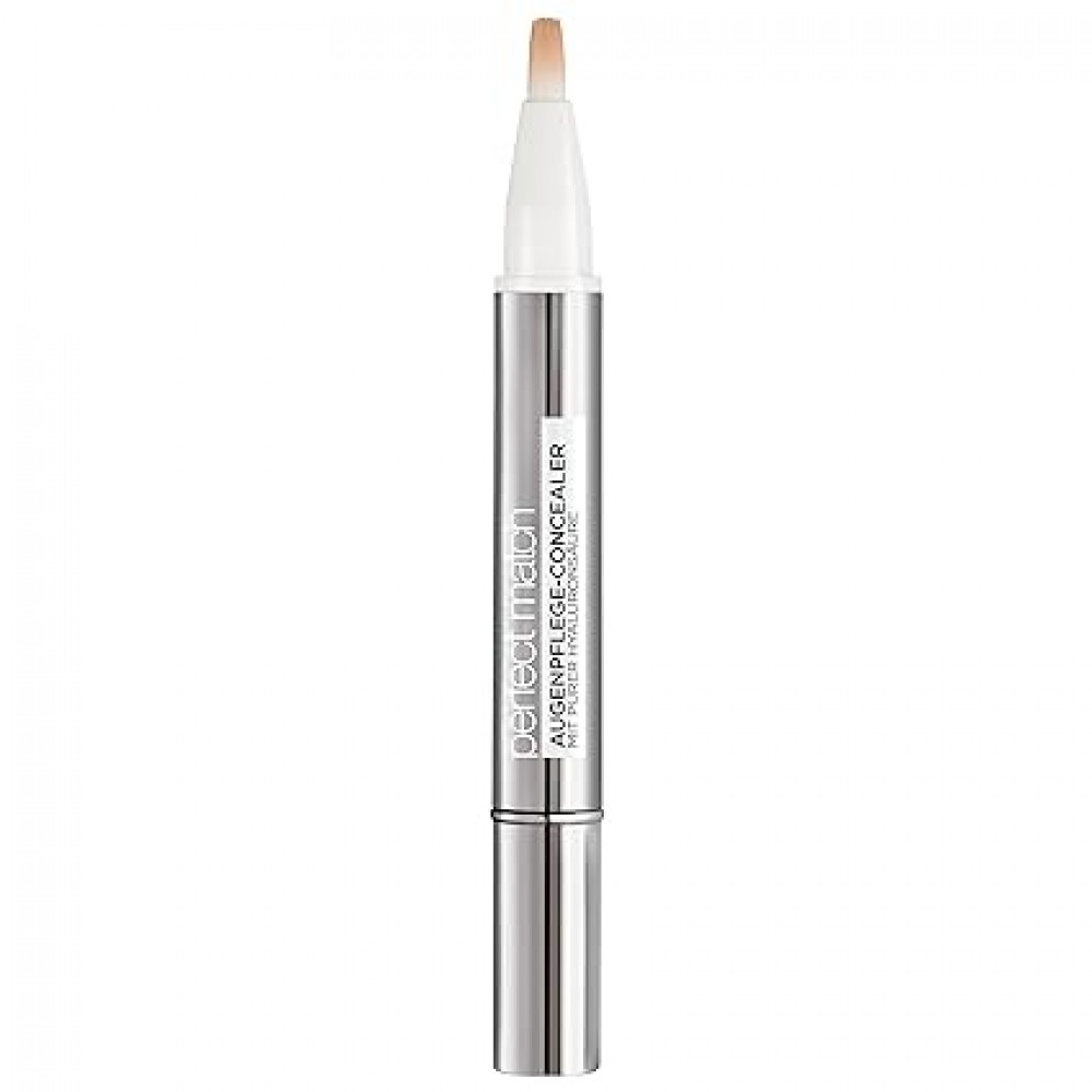 L'Oreal True Match Eye Cream In A Concealer Με Υαλουρονικό Οξύ 5.5-7N Amber 2 ml