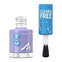 Manhattan Clean & Free Nail Polish 153 Lavender Light 8ml
