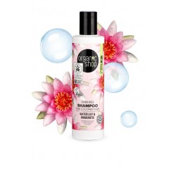 Organic Shop Shining Shampoo for Colored Hair Water Lily & Amaranth Σαμπουάν για Λάμψη 280ml