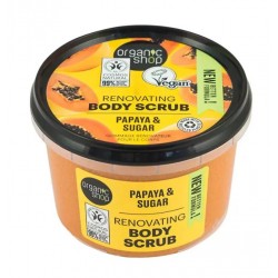 Organic Shop Body scrub Juicy Papaya  Απολεπιστικό Σώματος 250ml