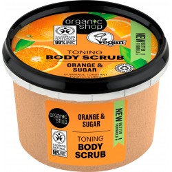 Organic Shop Body Scrub Sicilian Orange & Sugar Απολεπιστικό Σώματος 250ml