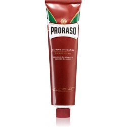 Proraso Shaving Cream for Coarse Stubble with Shea Butter and Sandalwood  Κρέμα ξυρίσματος για πυκνά γενιά με βούτυρο καριτέ και σανταλόξυλο 150ml