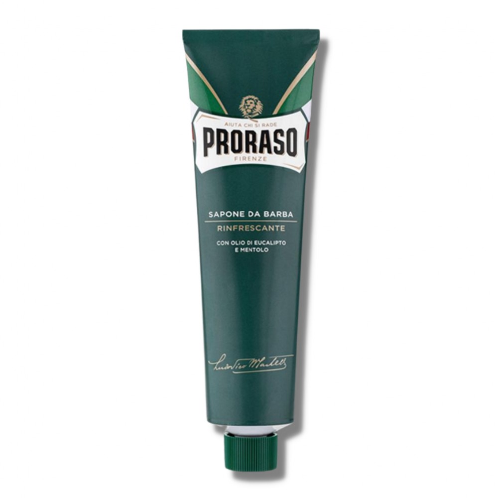 Proraso  green shaving cream Κρέμα Ξυρίσματος Με Λάδι Ευκαλύπτου και Μενθόλη 150ml