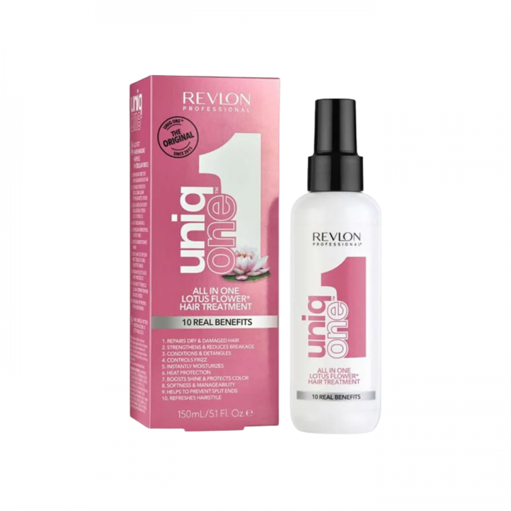 Revlon Uniq-One All In One Hair Treatment Lotus 150ml - (leave-in αγωγή επανόρθωσης)
