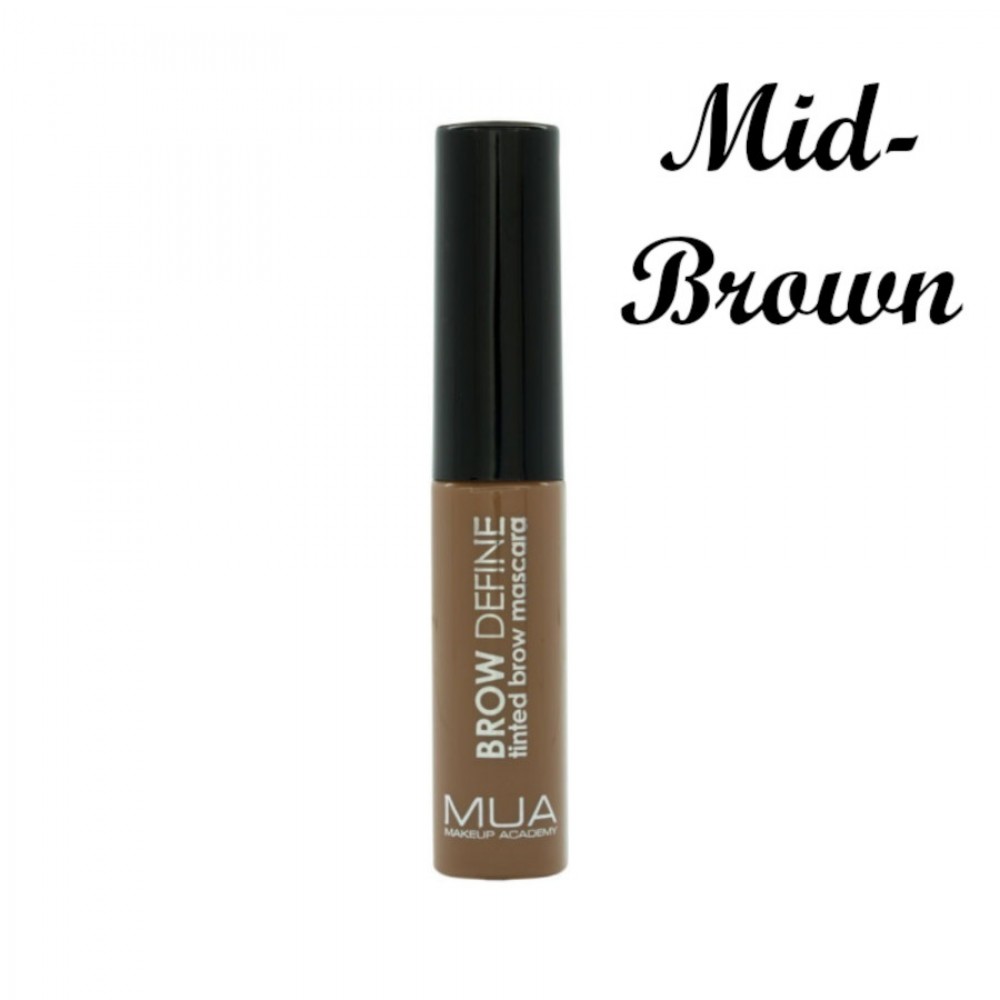 MUA Brow Define Tinted Eyebrow Mascara Gel Styling GimmeBrow Mid Brown