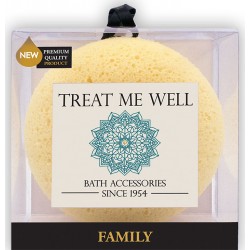 Treat Me Well Family Soft - (μαλακό υδρόφιλο σφουγγάρι) Μπεζ