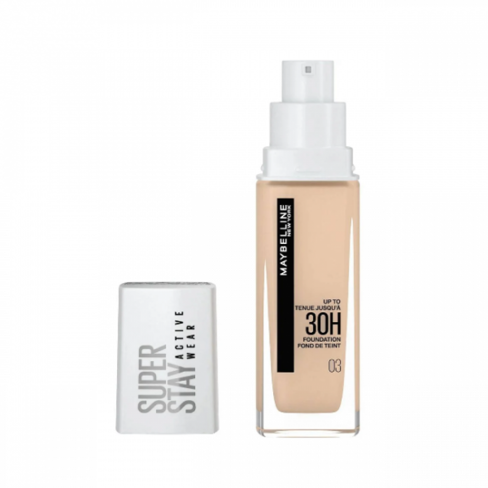 Maybelline Super Stay 30Η Full Coverage Foundation 03 True Ivory 30ml
