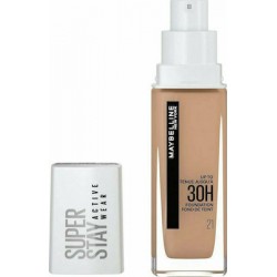 Maybelline Super Stay 30Η Full Coverage Foundation 21 Nude Beige 30ml