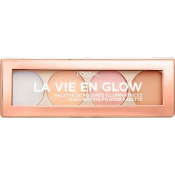 L'Oreal La Vie En Glow Highlighting Palette 02 Cool Glow Παλέτα Λάμψης 5gr