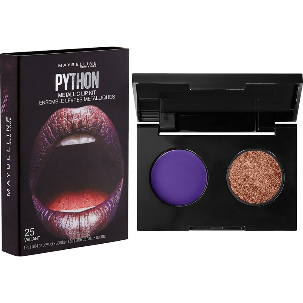 Maybelline PYTHON Metallic Lipstick Kit - 35 Valiant