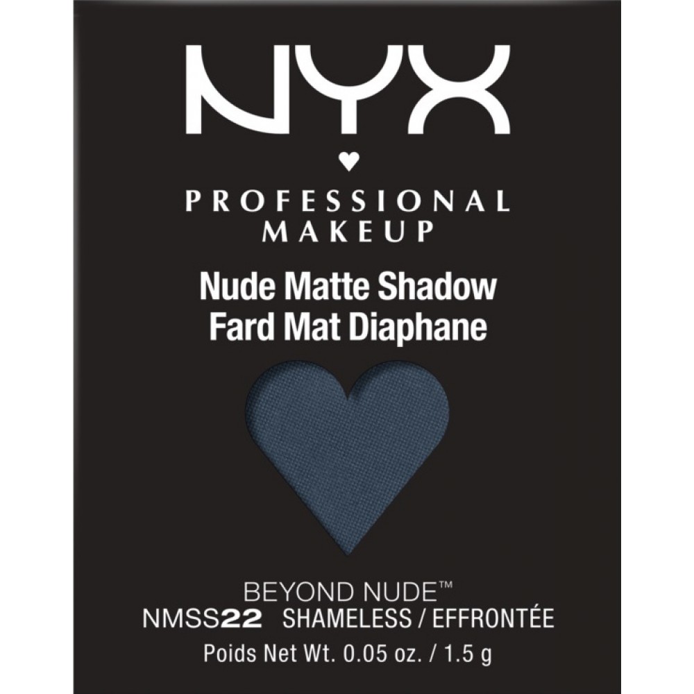 Nyx Professional Nude Matte Eyehadow Σκιά ματιών NMS22 Shameless 1.5g