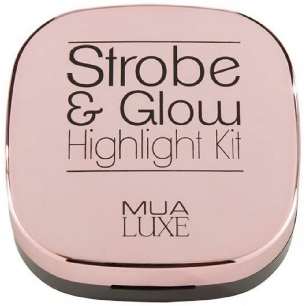 MUA Strobe and Glow Highlight Kit Pearl Gold 17.5g