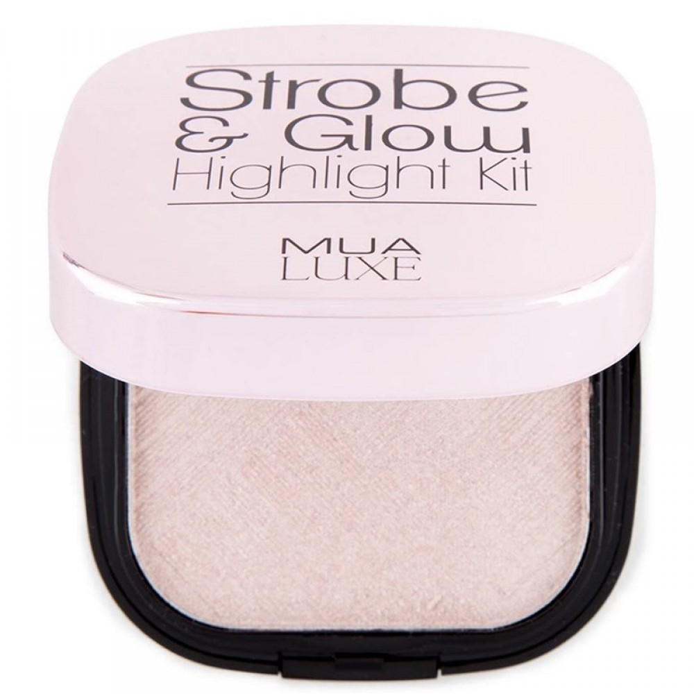 MUA Strobe and Glow Highlight Kit Pink Luster 17.5g