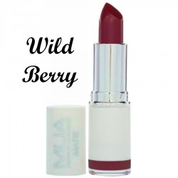 MUA Matte Lipstick- Ματ Κραγιόν Wild Berry 3.8g