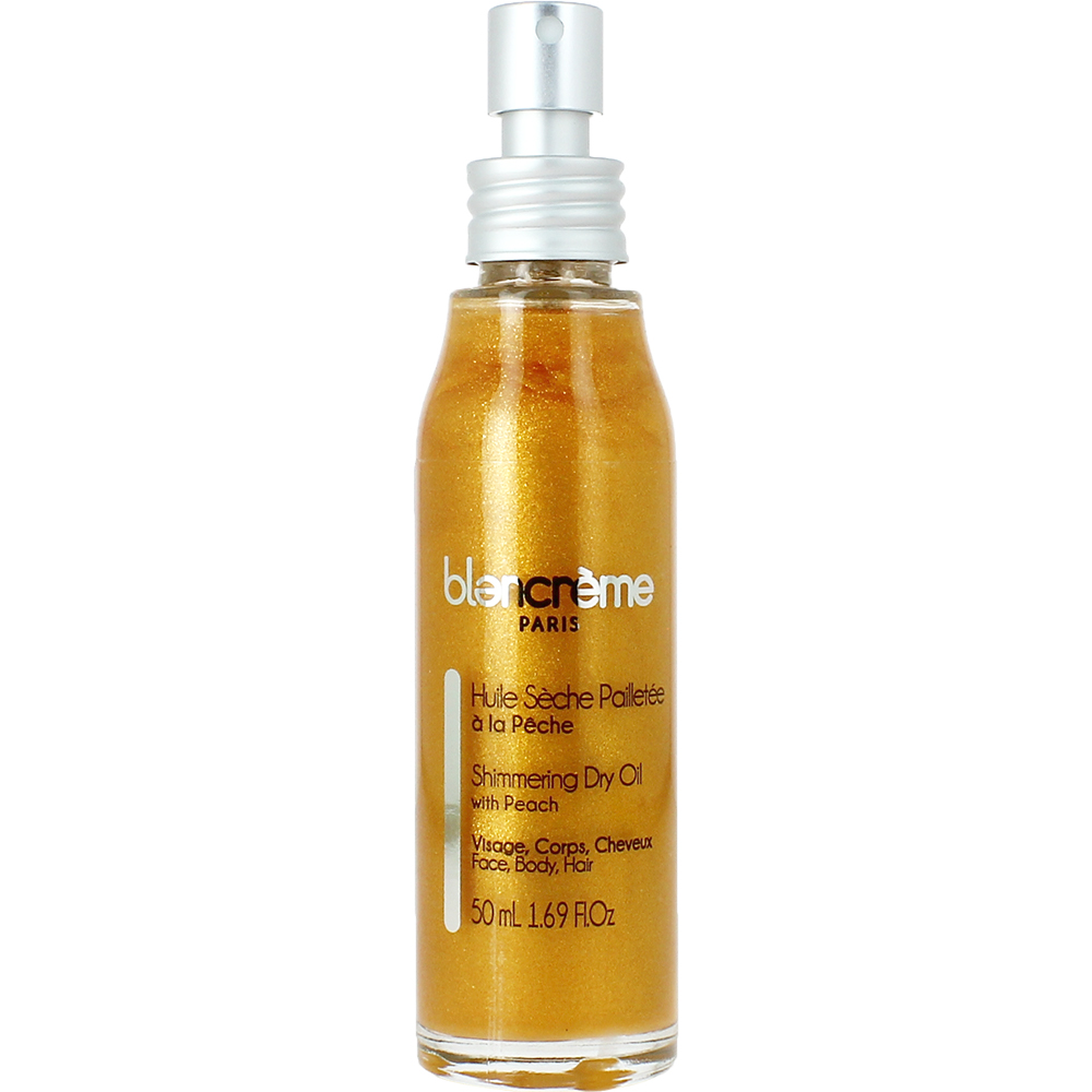 Blancrème Shimmering dry oil Ξηρό λάδι λάμψης για πρόσωπο, σώμα και μαλλιά 50ml