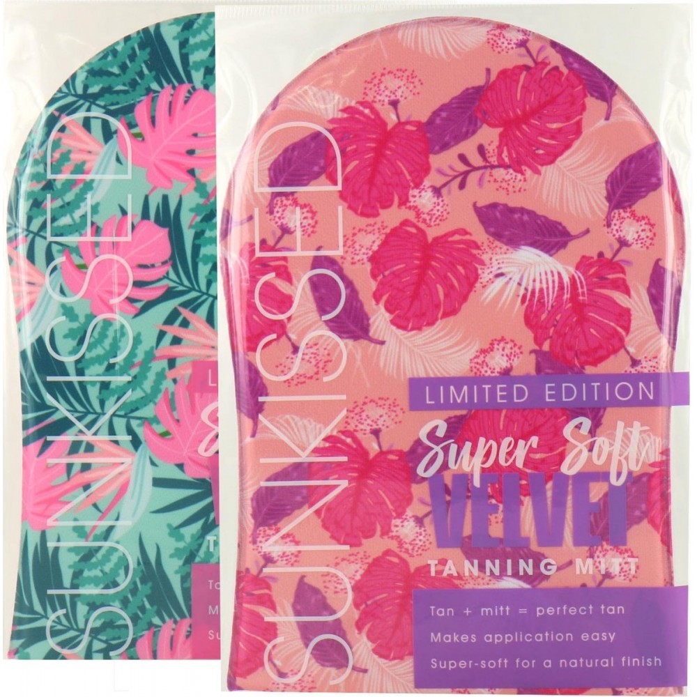 Sunkissed Hawaiian Single Sided Super Soft Velvet Tanning Mitt