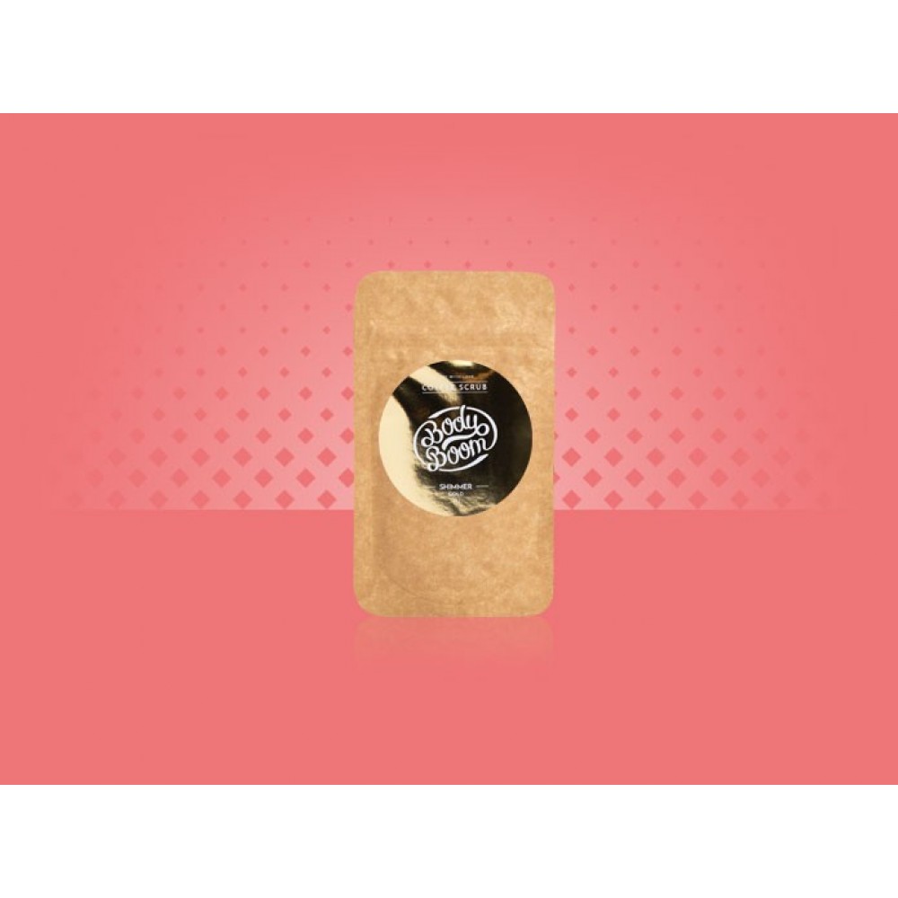 Bodyboom Shimmer Coffee Body Scrub 100gr  ( Scrub με λάμψη Σώματος)