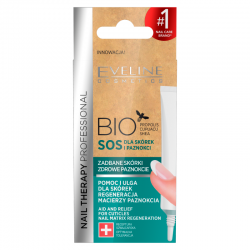 Eveline Nail Therapy Bio S.O.S. For Nail and cuticle 12ml Θεραπεία για Επωνύχια σε Σταγόνες 