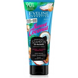 Eveline Sweet Coconut Food Hair Shampoo Σαμπουάν Μαλλιών 250ml