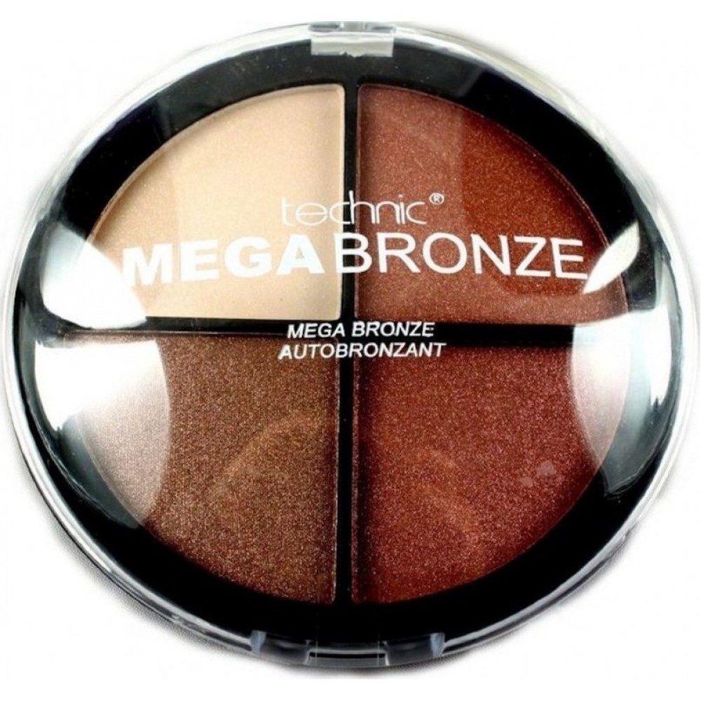 Technic Mega Bronze Quad Bronzer  Palette 20gr