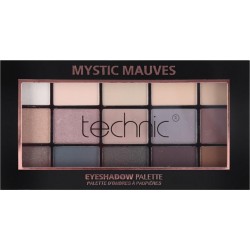Technic Mystic Mauves Eyeshadow Palette - Παλέτα Σκιών 15 Σκιές Ματιών  30gr 