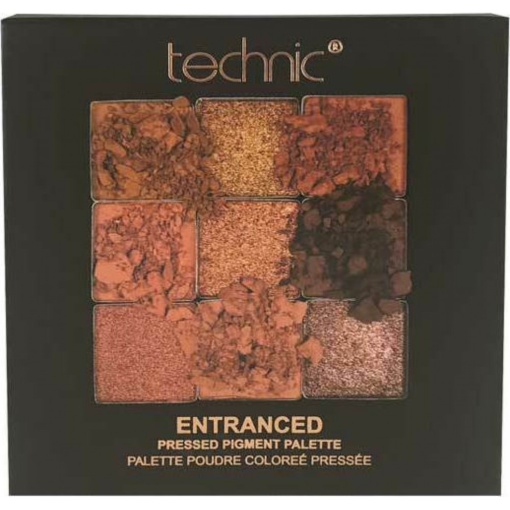  Technic Pressed Pigment Palette Entranced Παλέτα 9 Σκιές ματιών 6,75gr