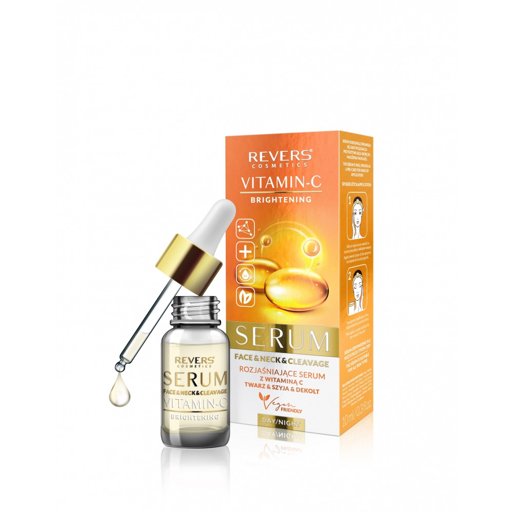 Revers Brightening serum Vitamin C Ορός για πρόσωπο και λαιμό 10ml