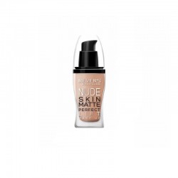 REVERS Nude Skin Matte Perfect Foundation 50 Natural- Ματ Makeup 30 ml
