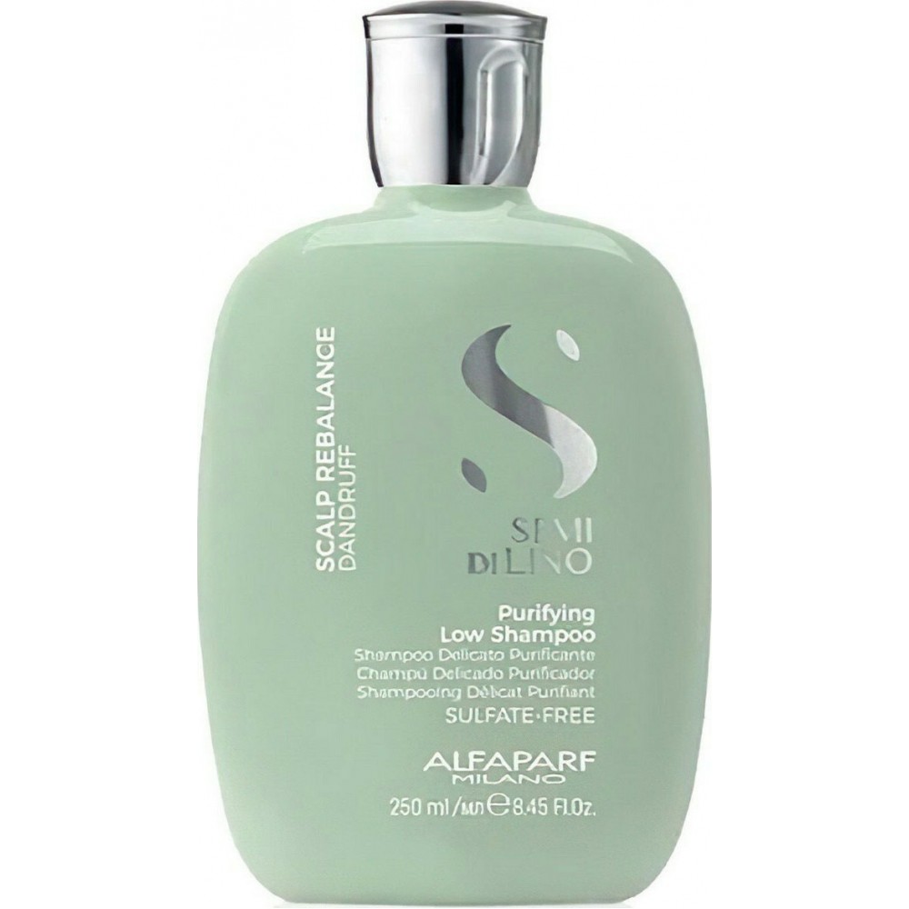 Alfaparf Milano Semi Di Lino Purifying Low Shampoo 250ml Σαμπουάν για βαθύ καθαρισμό