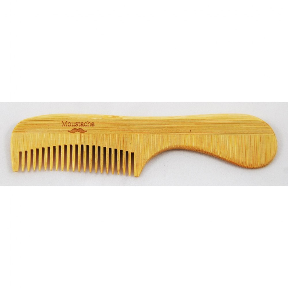 Κτενάκι ξύλινο για μουστάκι 910068