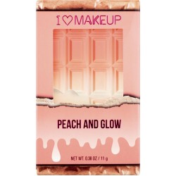 Revolution Beauty I Heart Revolution Peach and Glow Blush - Brightening face palette 11.2 g 0.0g