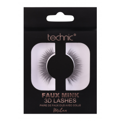 Technic Βλεφαρίδες Faux Mink 3D Lashes - Milan