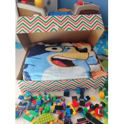 Παιδική κουβέρτα μονή   Bluey and Bingo 160x200 Νο1 