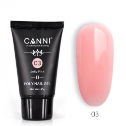 Canni Poly Nail Gel Soak off (03) 45gr - (gel χτισίματος soak off)