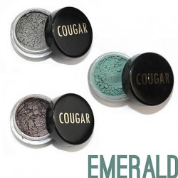 Cougar Beauty Mineral Σετ σκιών (emerald)  4 τμχ