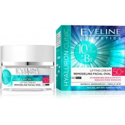 Eveline Hyaluron Clinic Anti Wrinkle Cream 50+ 50ml  Κρέμα ημέρας 
