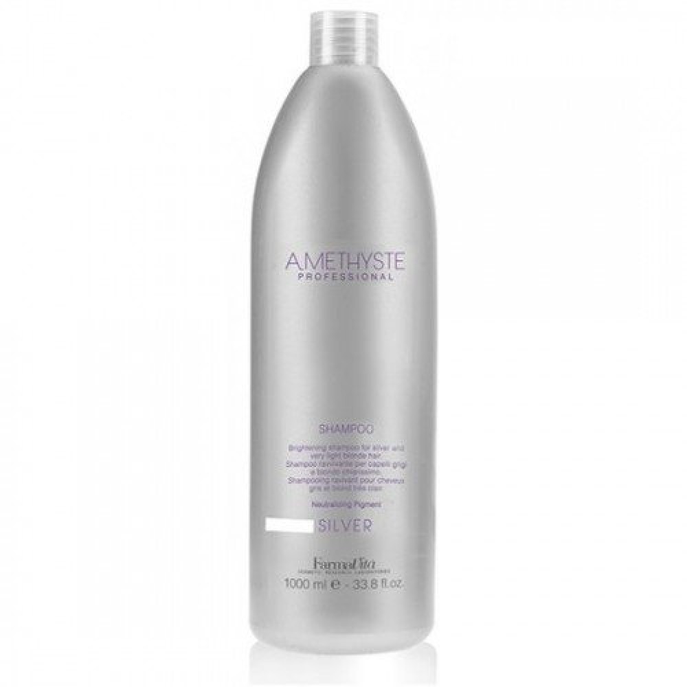 Farmavita Amethyste Silver Shampoo 1000ml - (σαμπουάν silver για ξανθά μαλλιά σε ψυχρές αποχρώσεις)