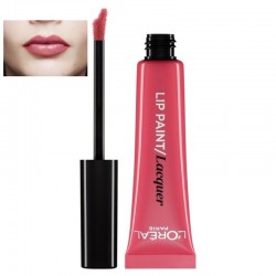Loreal Paris Lip Paint Matte liquid lipstick 102 Darling Pink