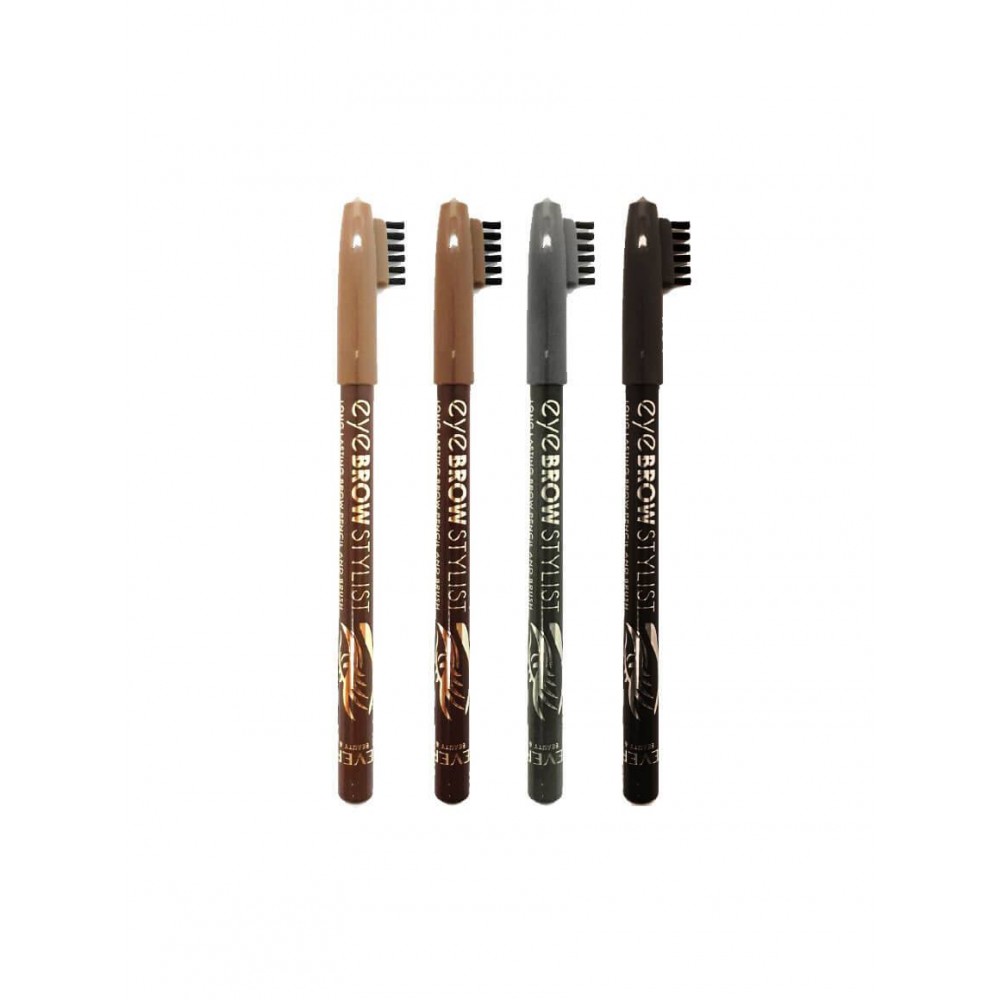 Revers Eye Brow Stylist μολύβι με βούρτσα φρυδιών Dark Brown 1.2gr