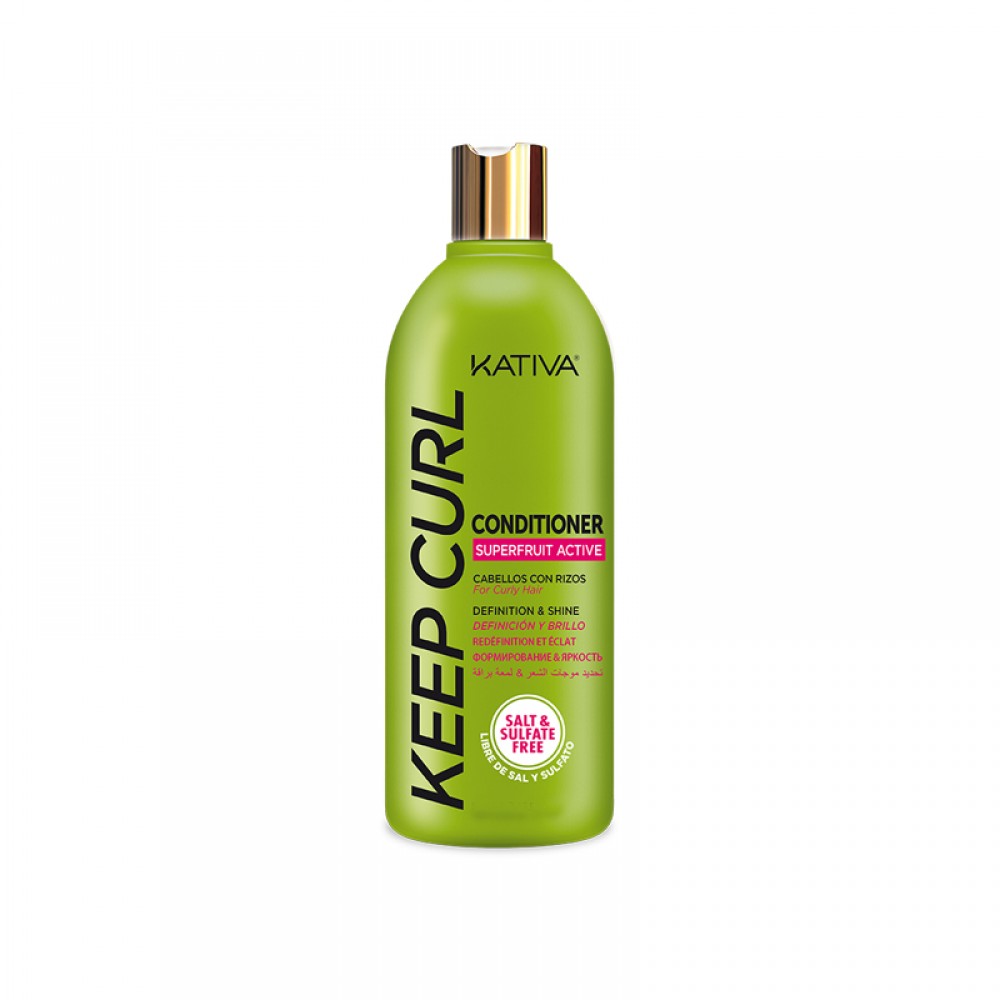 Kativa Keep Curl Definition & Shine Conditioner 250ml - (μαλακτική κρέμα για μαλλιά με μπούκλες)