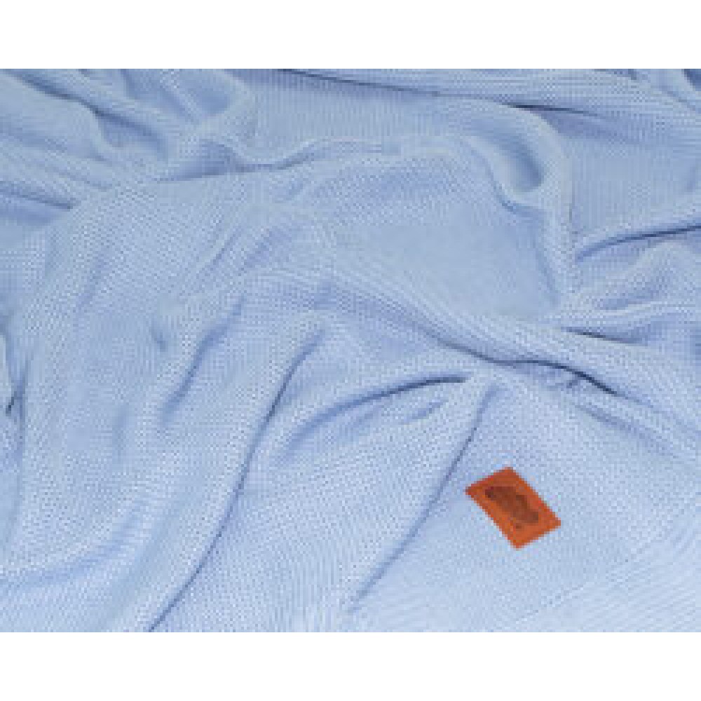 Maya Moo Κουβέρτα βρεφική υποαλλεργική από ίνες μπαμπού 80Χ100 γαλάζιο