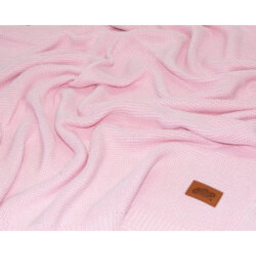 Maya moo Κουβέρτα βρεφική υποαλλεργική από ίνες μπαμπού 80Χ100 ροζ