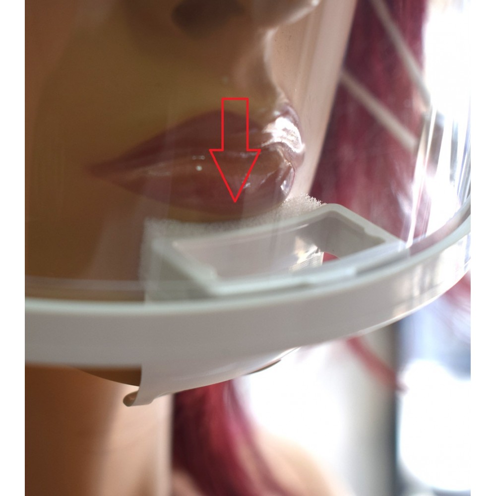 Προσωπίδα mini-pet - Ασπίδα προστασίας στόματος μύτης, πολλαπλών χρήσεων 1 τεμάχιο